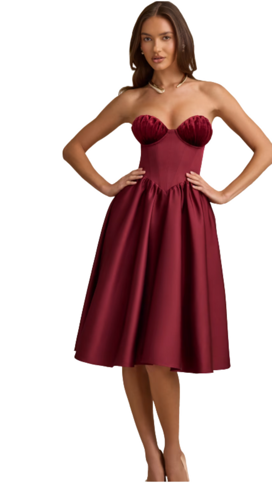 Dahlia midi dress