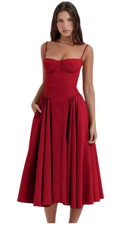 Zamira midi dress